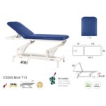 C3500 Ecopostural table de massage électrique en 2 plans