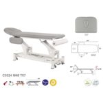 C5524 Ecopostural table de massage électrique en 2 plans
