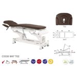 C5530 Ecopostural table de massage électrique en 3 plans C5530 Ecopostural table de massage électrique en 3 plans