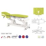 C5531 Ecopostural table de massage électrique en 3 plans C5531 Ecopostural table de massage électrique en 3 plans