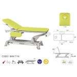 C5951 Ecopostural table de massage électrique en 2 plans