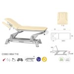 C5983 Ecopostural table de massage électrique en 2 plans