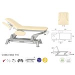 C5984 Ecopostural table de massage électrique en 2 plans