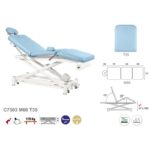 C7503 Ecopostural table de massage électrique en 3 plans