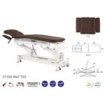 C7530 Ecopostural table de massage électrique en 3 plans