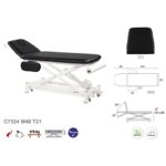 C7534 Ecopostural table de massage électrique en 2 plans C7534 Ecopostural table de massage électrique en 2 plans