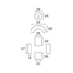 Chaise de Massage T-2701 Chaise de Massage T-2701