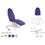 C3572 Fauteuil de podologie en 3 plans Ecopostural