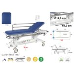 C3701 Ecopostural table de massage hydraulique en 2 plans