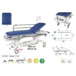 C3701 Ecopostural table de massage hydraulique en 2 plans