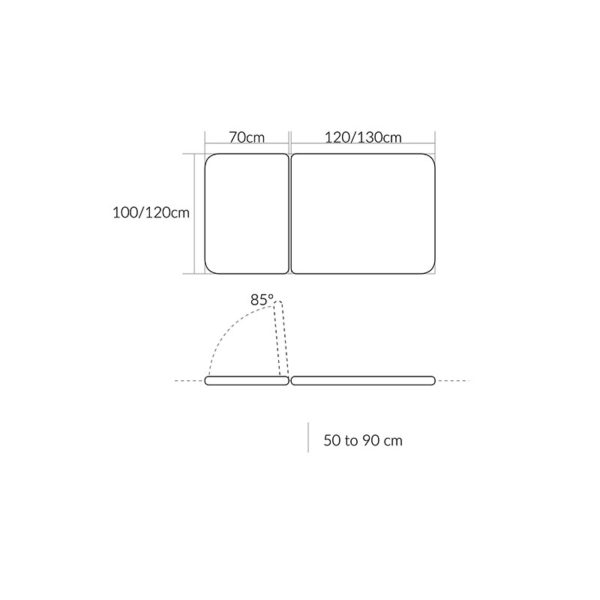 CH-BOBATH-0120-R Mobercas table Bobath hydraulique